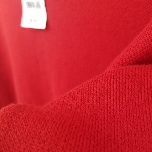 Red dress Joe's Fresh Sweater Red with Scoop Neck - Picture 9 of 11